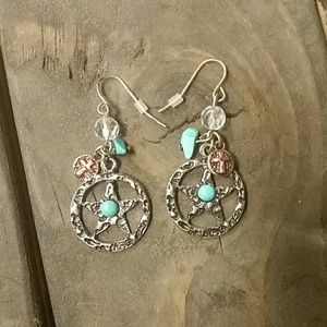 NWOT Western Star Earrings
